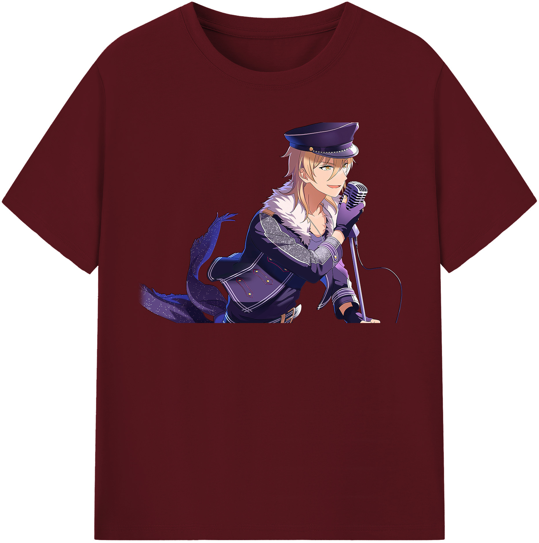 （画像用） あんさんぶるスターズ! Ensemble Stars 綿100％半袖Tシャツ（フロントプリント）